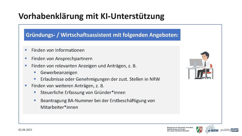 Vorhabenklärung mit KI-Unterstützung